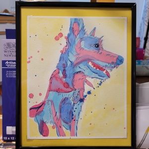 Abstract Watercolor Pet Portraits